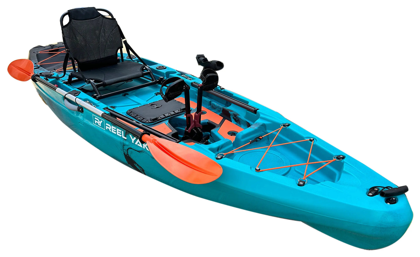 ReelYaks Rapido 10.8ft Fin Drive Modular Fishing Kayak