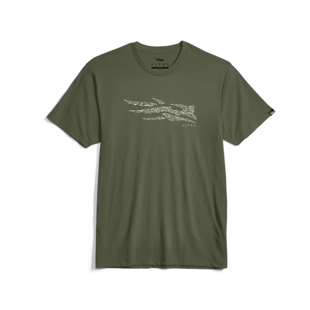 SITKA ICON SHED TEE - OLIVE GREEN