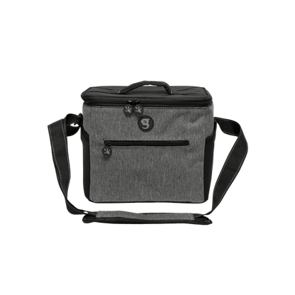 GECKO BRANDS 11 BOTTLE 12 CAN COOLER - MEDIUM - EVERYDAY GREY - FRONT VIEW