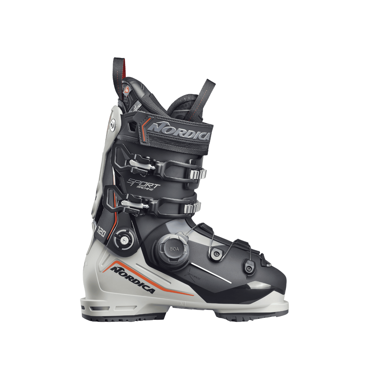 NORDICA SPORTMACHINE 3 120 BOA - 24.5 - BLACK/GRY/RED
