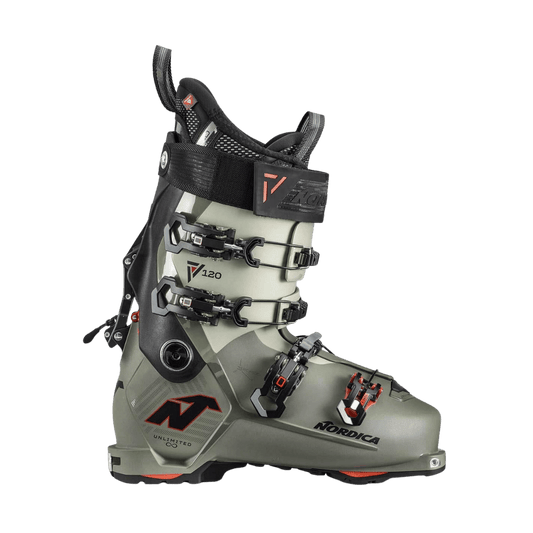 NORDICA UNLIMITED 120 DYN BOOT 23/24  - GREEN/BLACK/RED