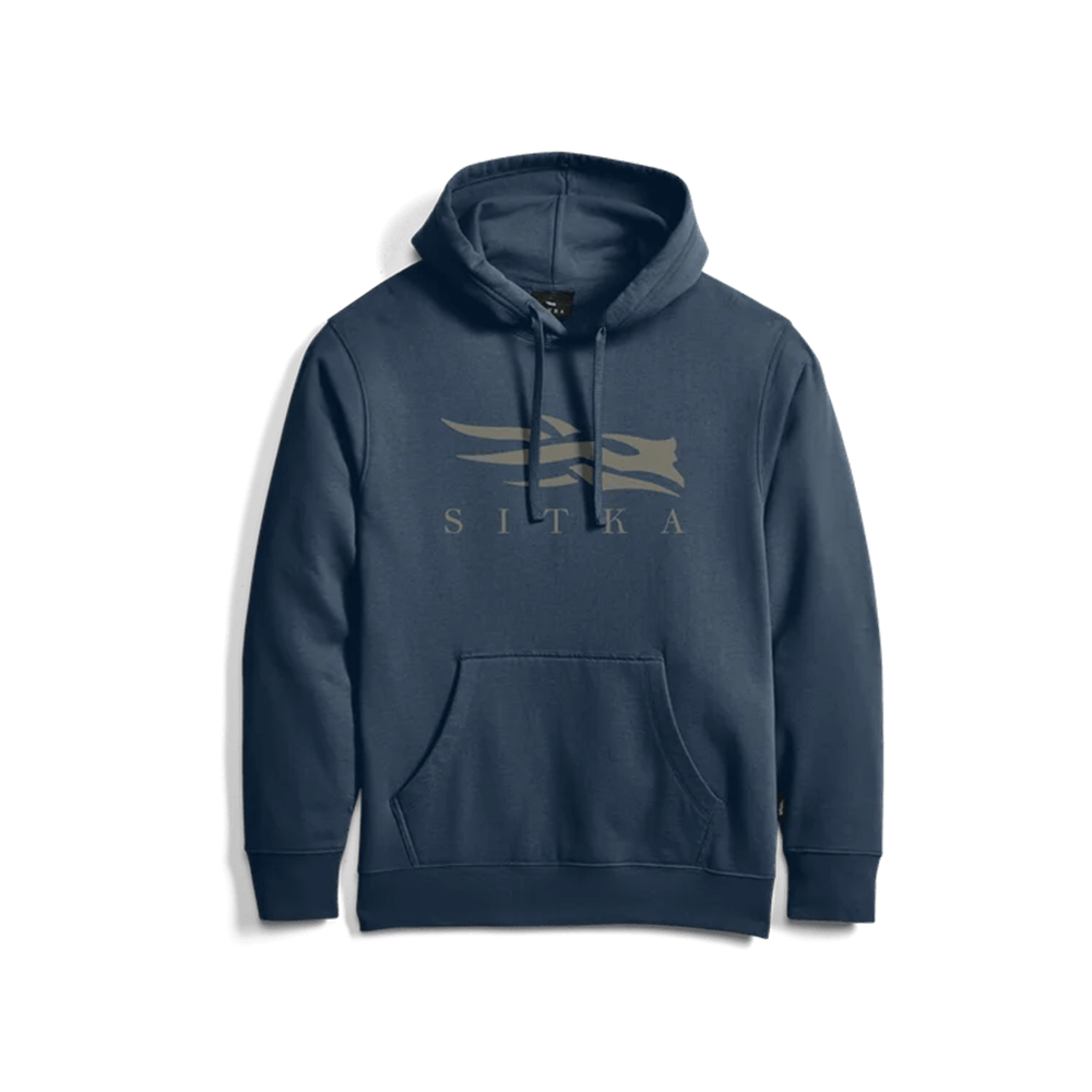 SITKA ICON L/S CREWNECK TEE - STARTLIGHT BLUE