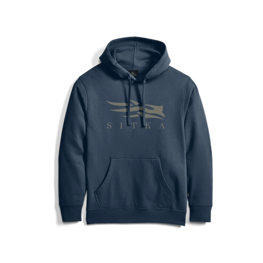 SITKA ICON L/S CREWNECK TEE - STARTLIGHT BLUE