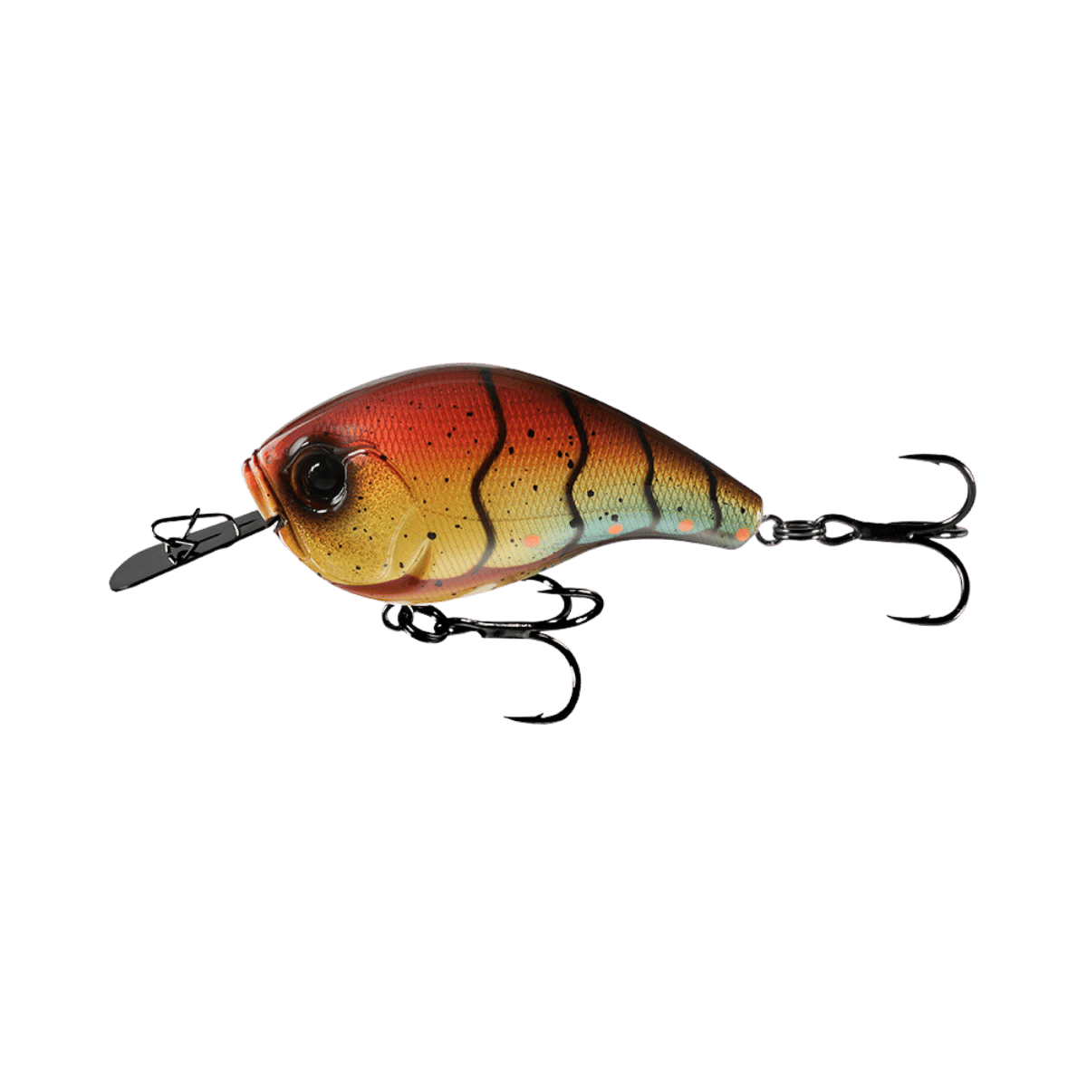 13 FISHING JABBER JAW HYBRID SQUAREBILL FIRE & ICE CRAW