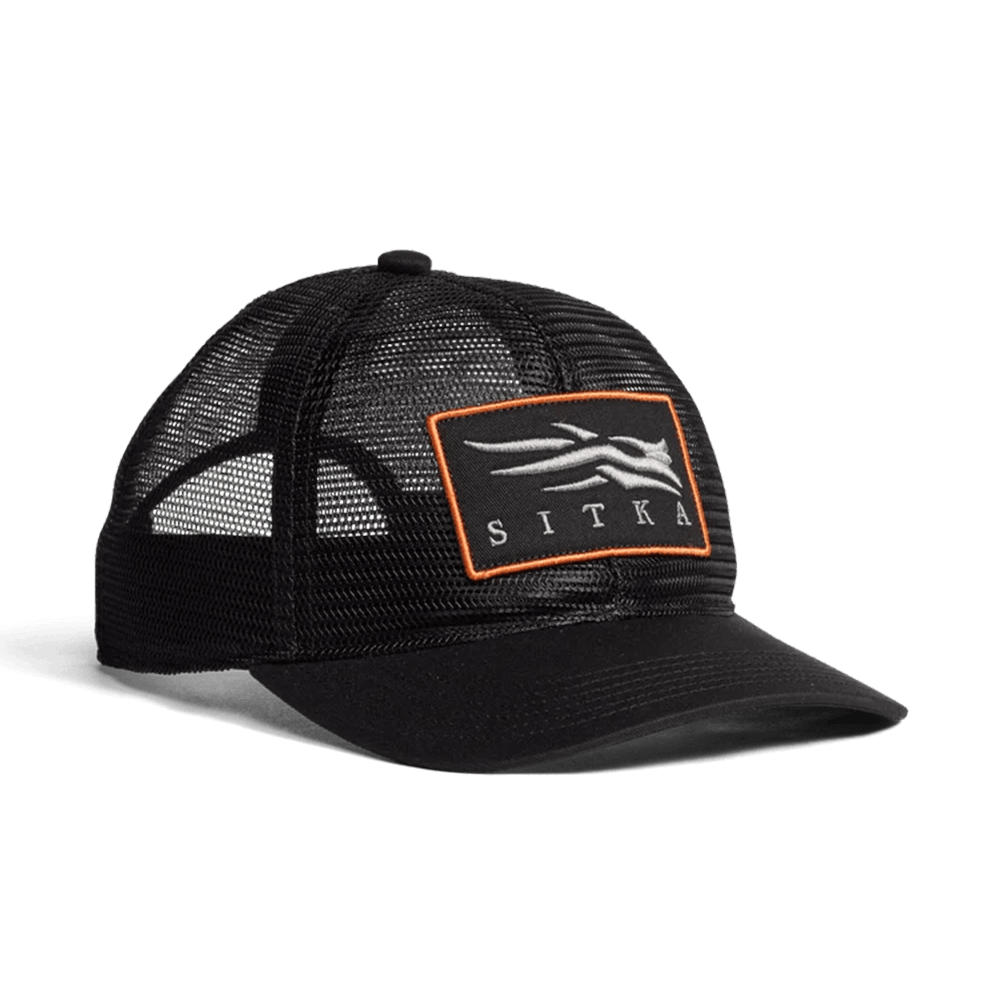 SITKA ICON MESH MID PRO TRUCKER HAT - SITKA BLACK
