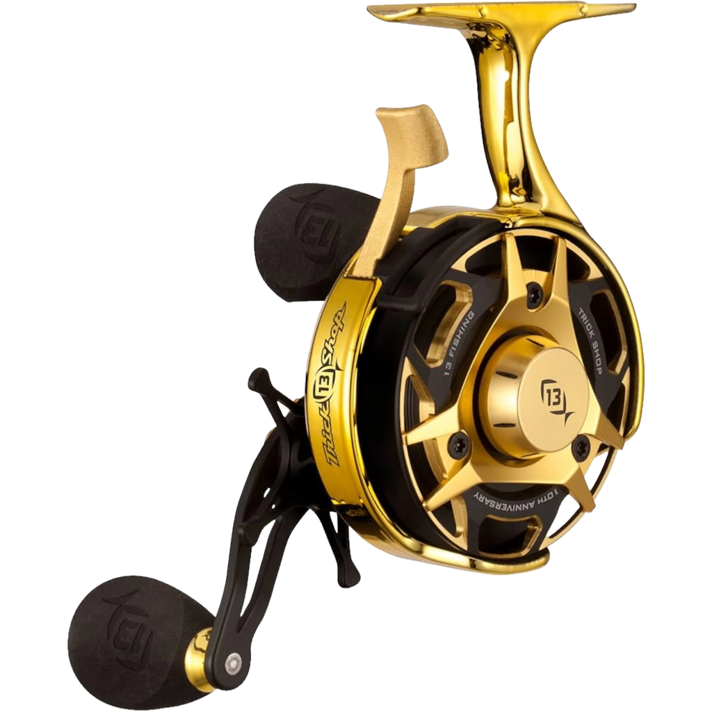 13 FISHING 10TH ANNIVER FREEFALL ICE REEL RIGHT HAND