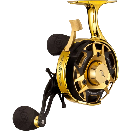 13 FISHING 10TH ANNIVER FREEFALL ICE REEL RIGHT HAND