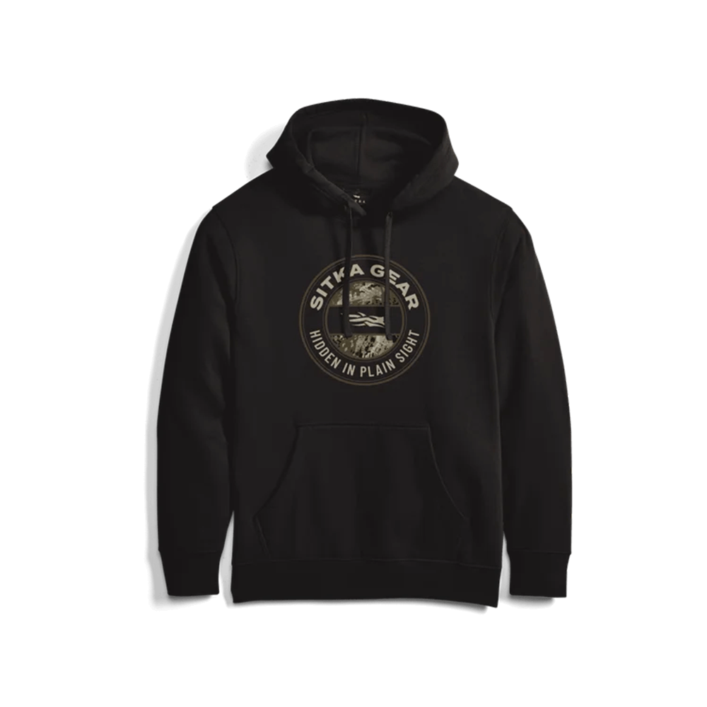 SITKA HIDDEN OPTIFADE PULL OVER HOODIE - BLACK SUBALPINE