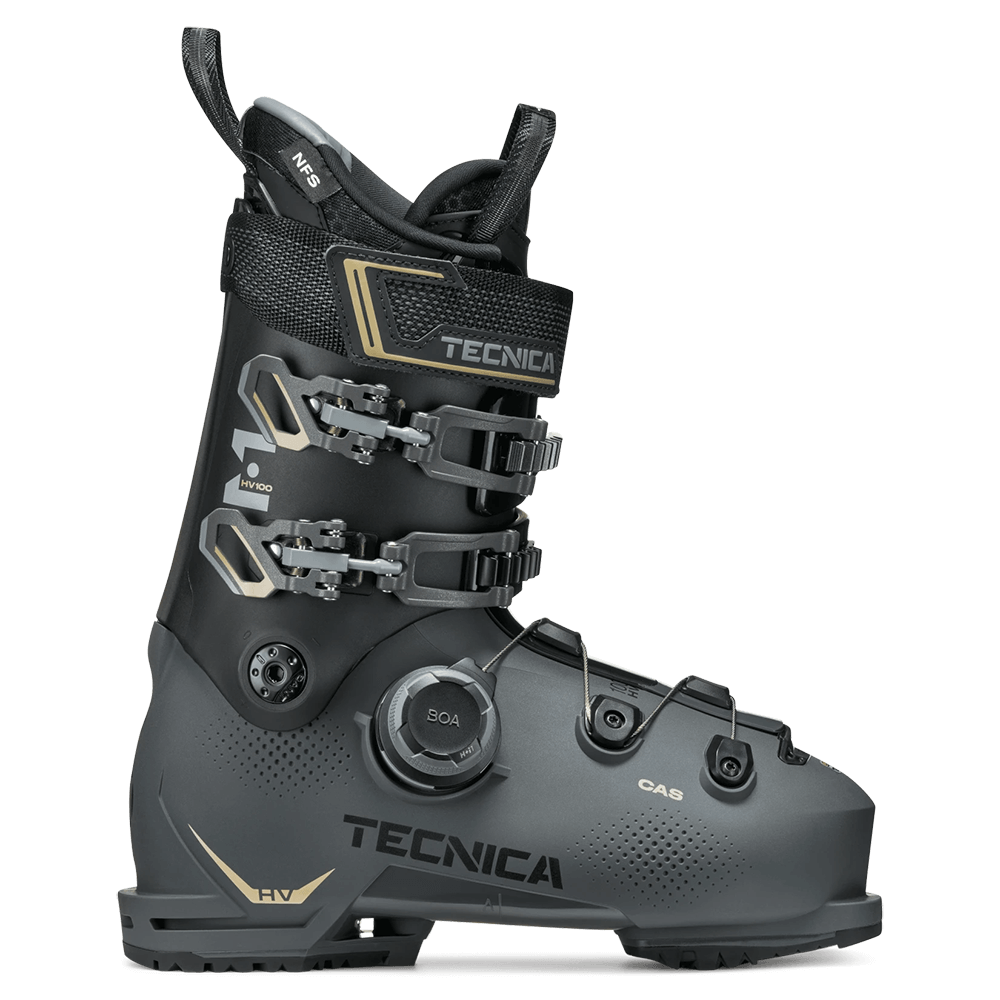 TECNICA MACH BOA 100 HV SKI BOOTS - RACE GREY         25/26