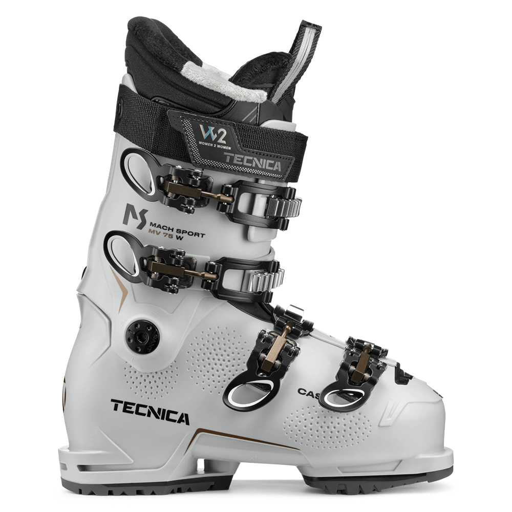 TECNICA WOMEN'S MACH SPORT MV 75 SKI BOOTS - COOL GREY       24/25