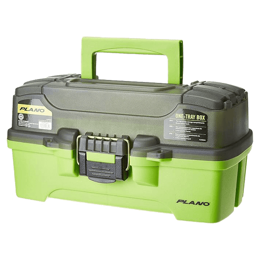 PLANO 1-TRAY TACKLE BOX - GREEN