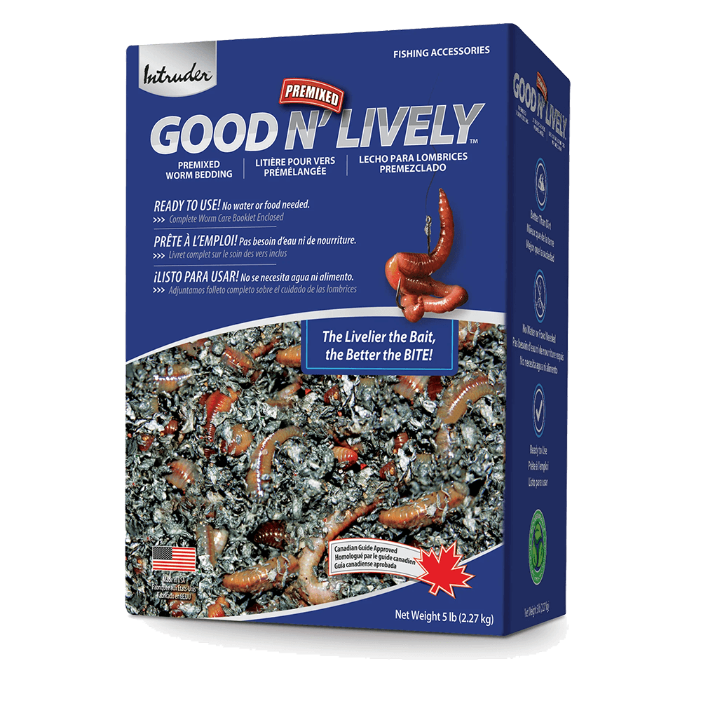 GOOD N' LIVELY PREMIXED WORM BEDDING IN A BAG - 5 LB.