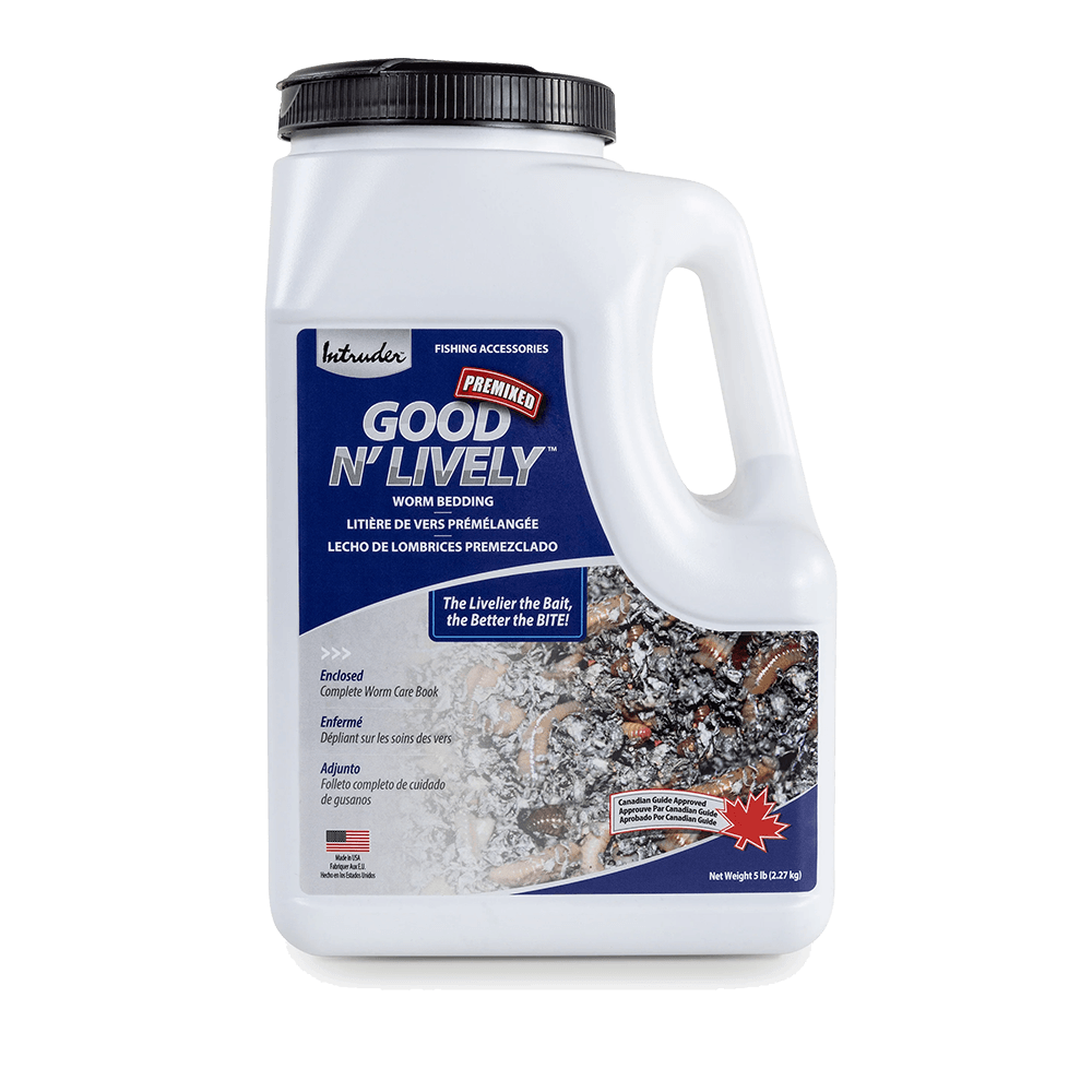GOOD N' LIVELY PREMIXED WORM BEDDING IN A CONTAINER - 5 LB.