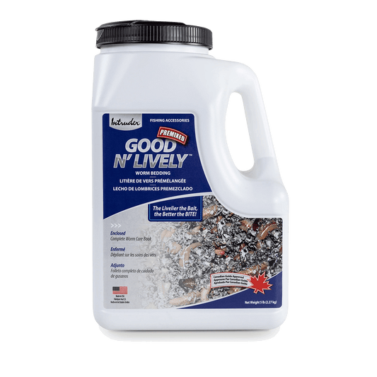 GOOD N' LIVELY PREMIXED WORM BEDDING IN A CONTAINER - 5 LB.