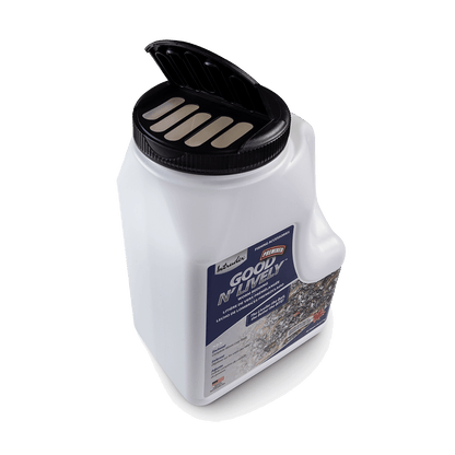 GOOD N' LIVELY PREMIXED WORM BEDDING IN A CONTAINER - 5 LB. showing open lid