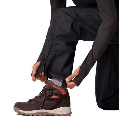 COLUMBIA WOMEN'S STORM SURGE II RAIN PANTS - BLACK CUFFS