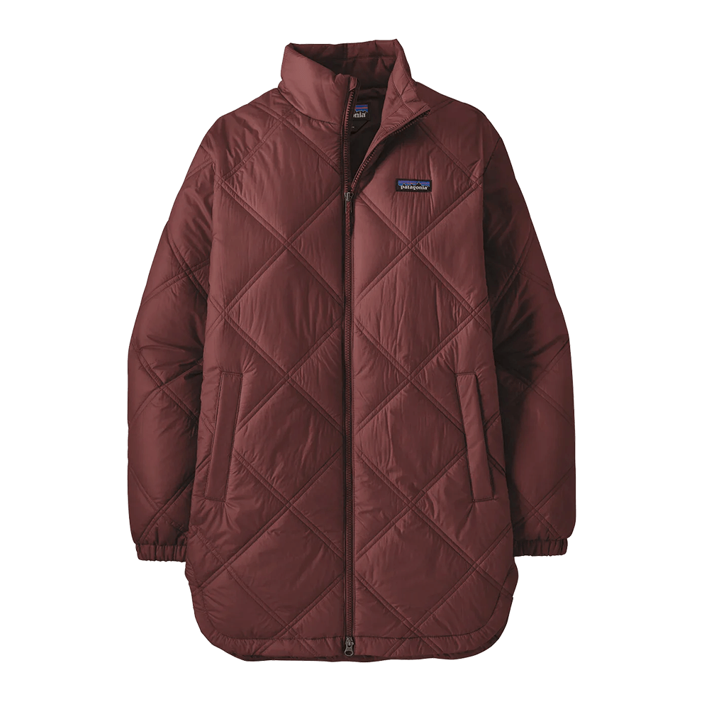 PATAGONIA WOMEN'S PINE BANK INSULATED PARKA - DARK RUBY