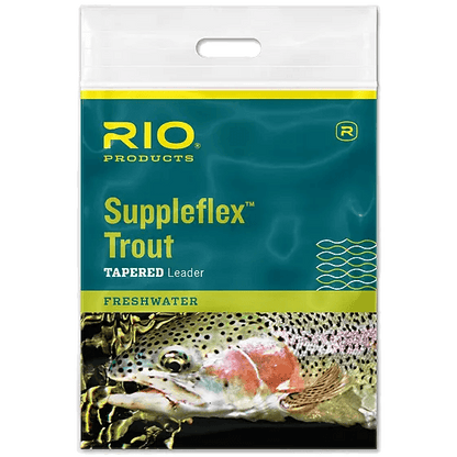 RIO SUPPLEFLEX TROUT LEADER - 9FT 4X