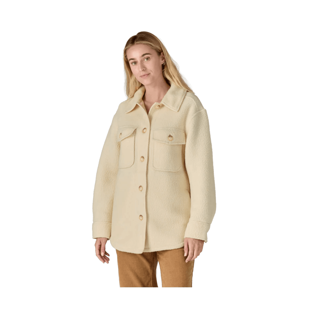 PATAGONIA 7990 WOMENS RETRO PILE SHACKET - NATURAL
Front View
