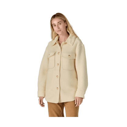 PATAGONIA 7990 WOMENS RETRO PILE SHACKET - NATURAL
Front View