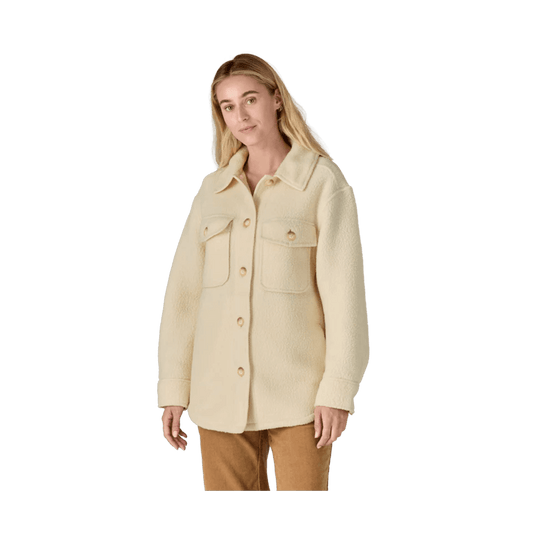 PATAGONIA 7990 WOMENS RETRO PILE SHACKET - NATURAL
Front View