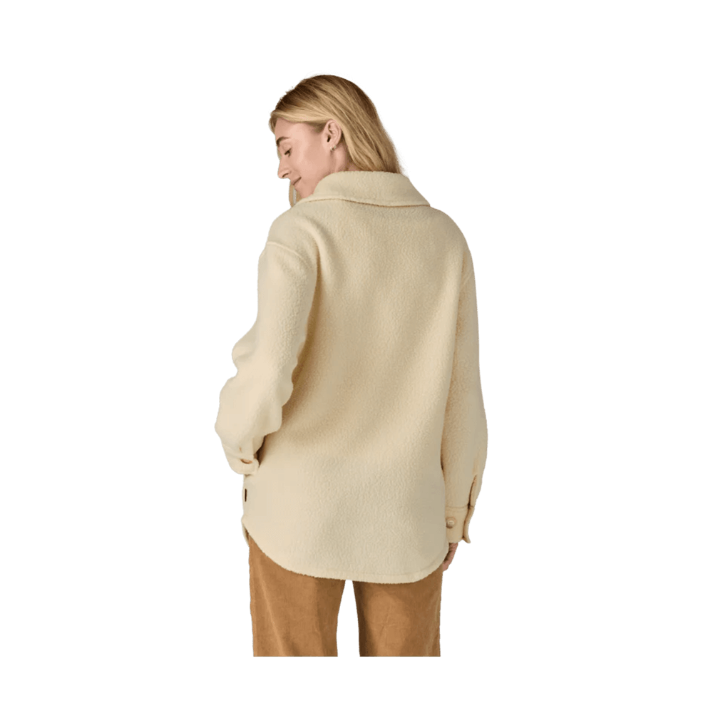 PATAGONIA 7990 WOMENS RETRO PILE SHACKET - NATURAL
Back View