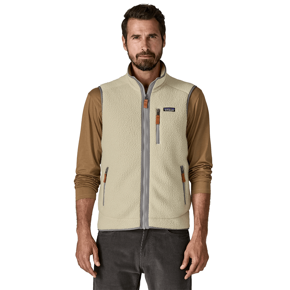 PATAGONIA 7990 MENS RETRO PILE VEST - PELICAN
Front View