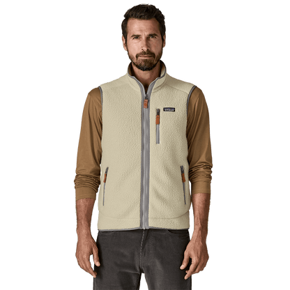 PATAGONIA 7990 MENS RETRO PILE VEST - PELICAN
Front View