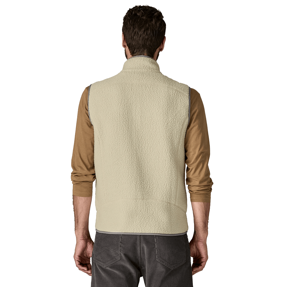 PATAGONIA 7990 MENS RETRO PILE VEST - PELICAN
Back View