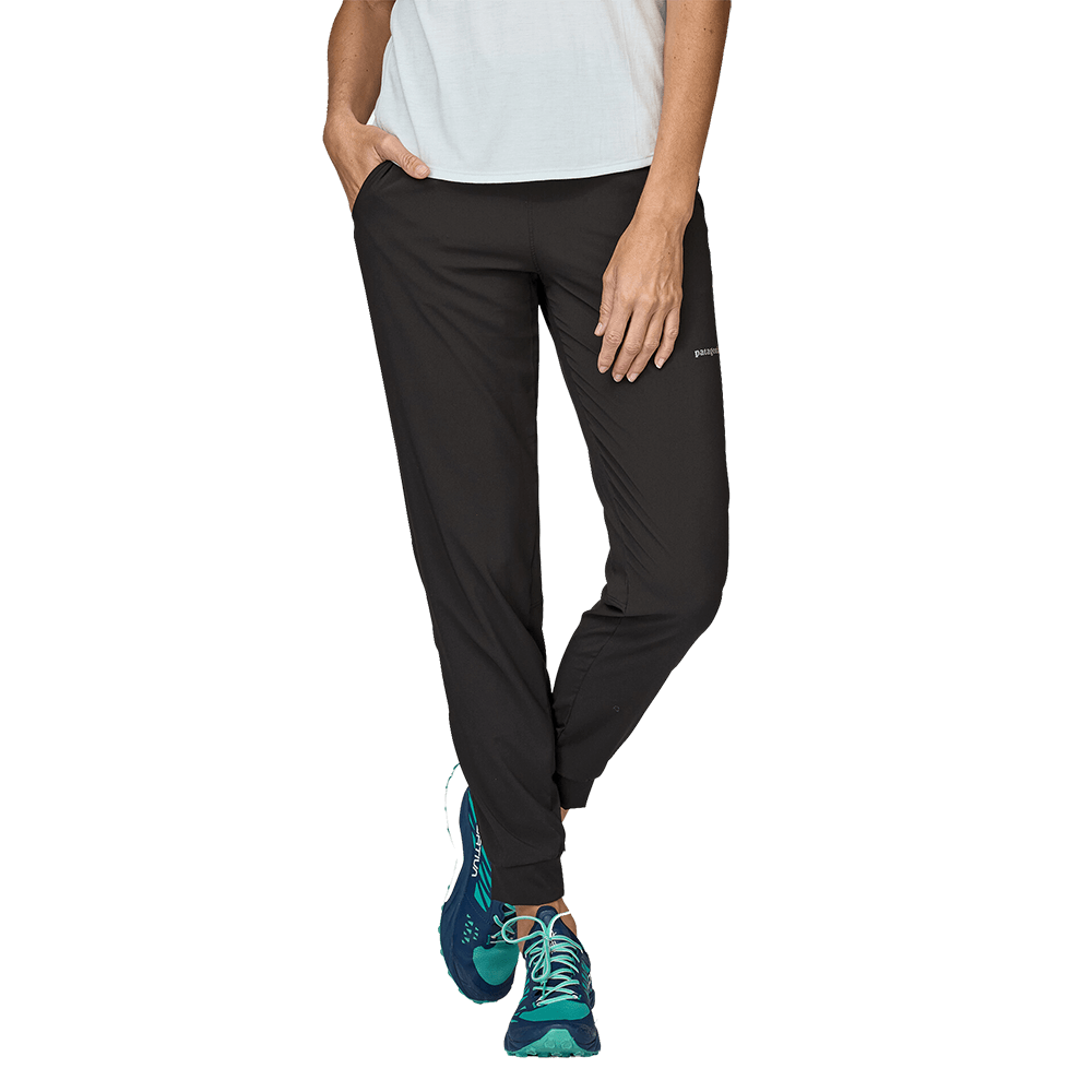 PATAGONIA WOMEN'S TERREBONNE JOGGERS - BLACK FRONT