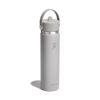 HYDRO FLASK WIDE MOUTH BOTTLE WITH FLEX STRAW CAP 24OZ TOP