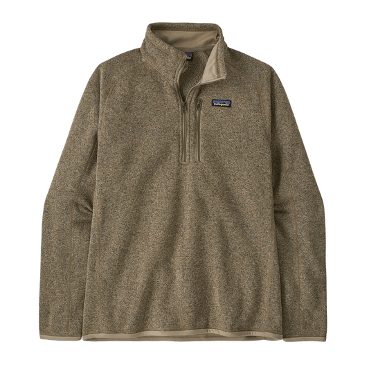 PATAGONIA 7990 MENS BETTER SWEATER 1/4 ZIP - SEABIRD GRY/GRY
Front View