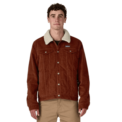 PATAGONIA 7990 MENS PILE LINED TRUCKER JACKET - DRIED VANILLA
Front View