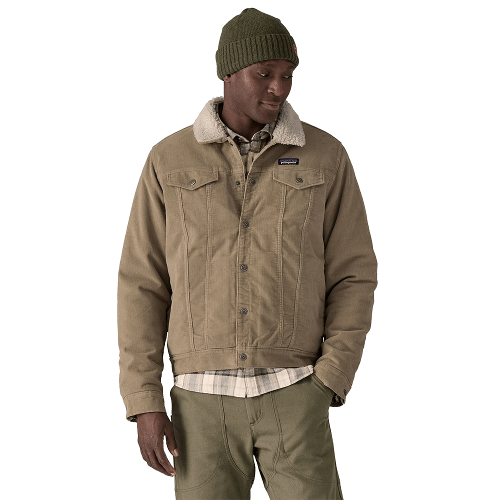 PATAGONIA 7990 PILE LINED TRUCKER JACKET - SEABIRD GREY
Front View
