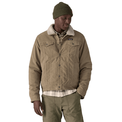 PATAGONIA 7990 PILE LINED TRUCKER JACKET - SEABIRD GREY
Front View