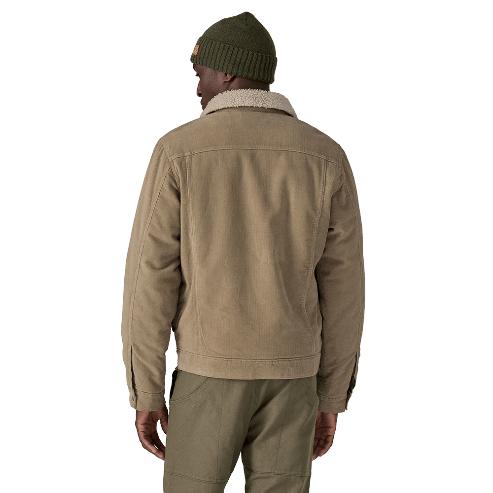PATAGONIA 7990 PILE LINED TRUCKER JACKET - SEABIRD GREY
Back View