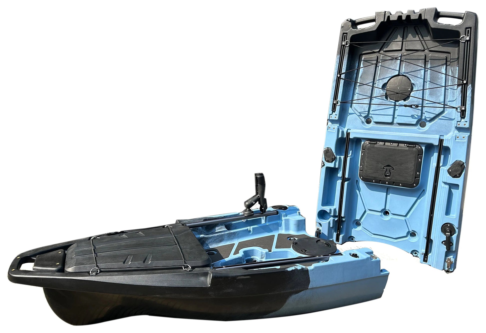 ReelYaks Recon 10ft Fin Drive Modular Fishing Kayak