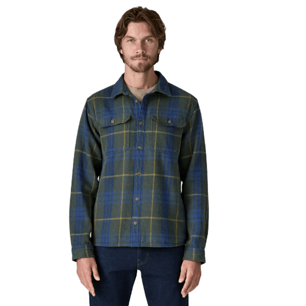 PATAGONIA 7990 MENS FJORD LOFT SHIRT - SUNKEN BLUE
Front View