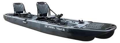 ReelYaks 14ft Raider Tandem Propeller Drive Modular Fishing Kayak