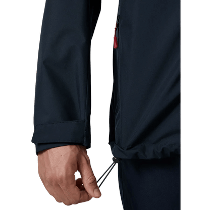 HELLY HANSEN MEN'S CREW JACKET 2.0 - NAVY DRAWSTRING