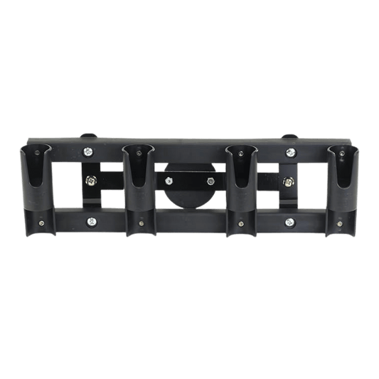 CLAM CLAMLOCK 4-ROD HOLDER - BLACK