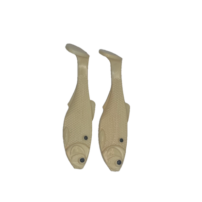 Da Boot Swimbait 5.5" in Bone color