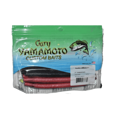 Yamamoto Senko worm 10 Pk Red Shad 5"