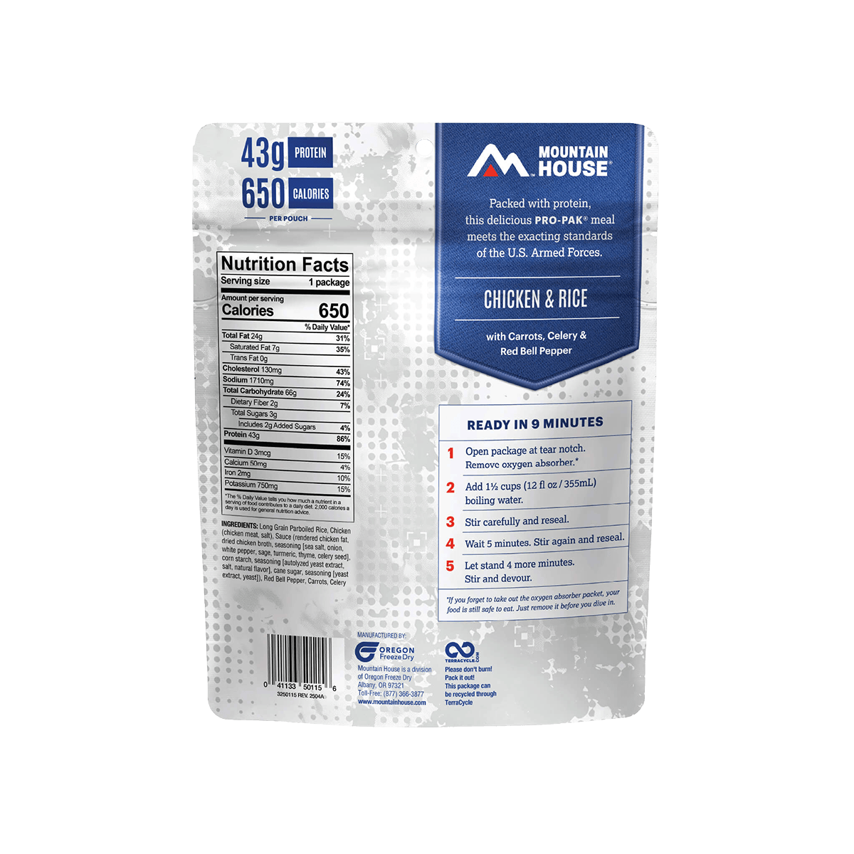 MOUNTAIN HOUSE PRO-PAKS