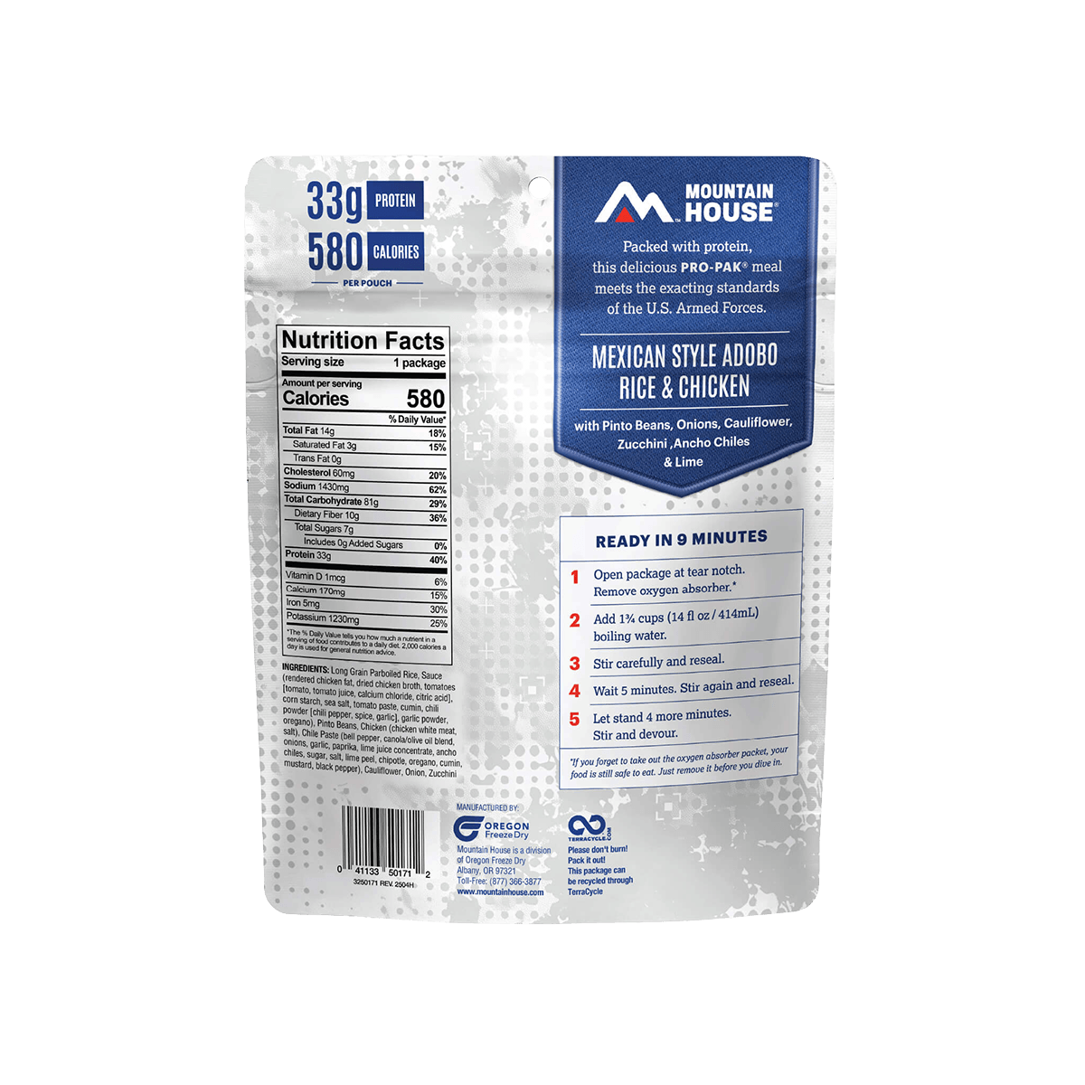 MOUNTAIN HOUSE PRO-PAKS