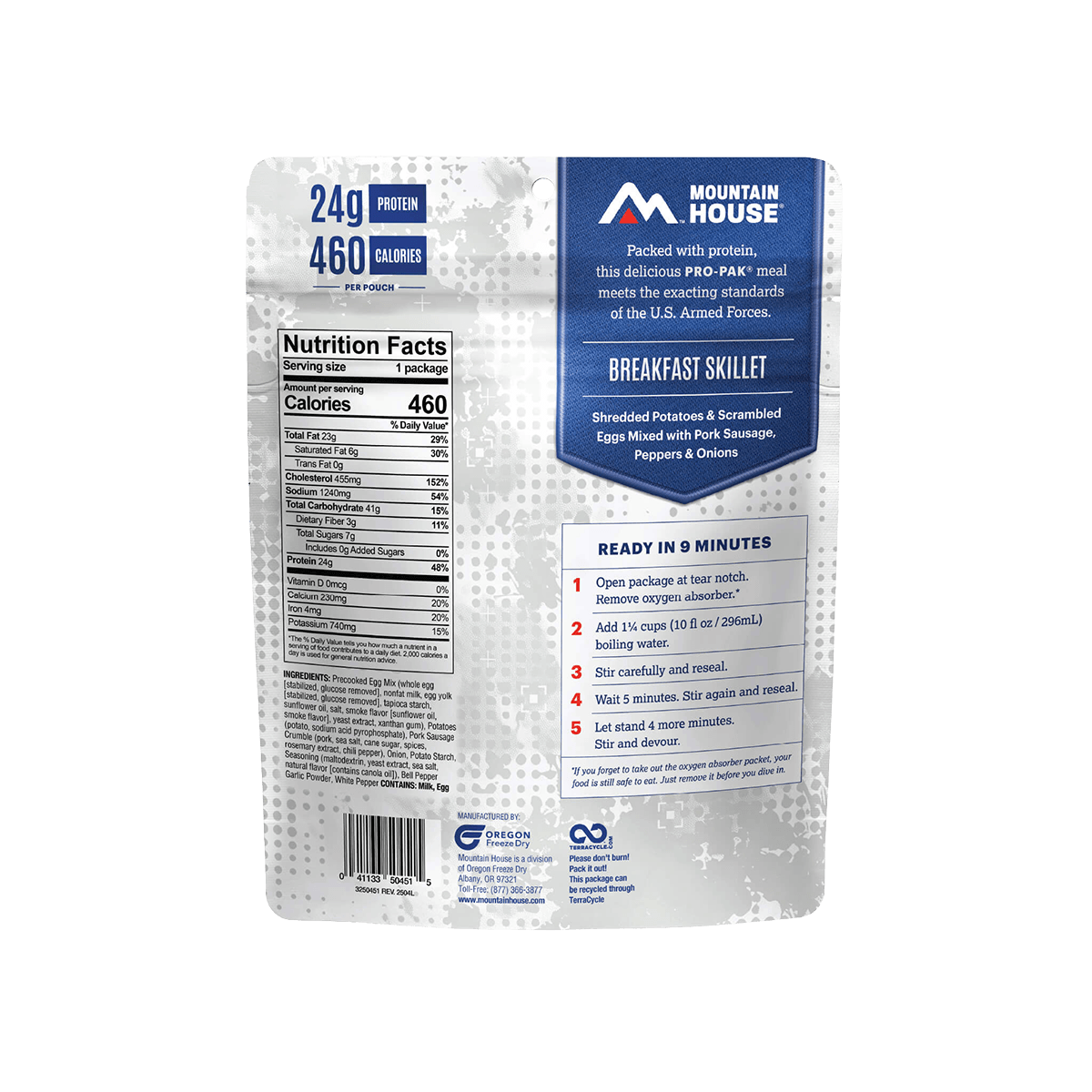 MOUNTAIN HOUSE PRO-PAKS