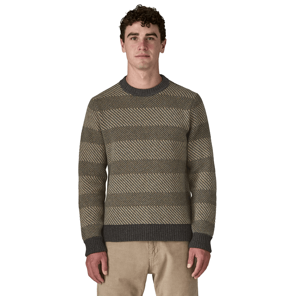 PATAGONIA 7990 RECYCLED WOOL-BLENDER SWEATER - FORGE GREY
Front view