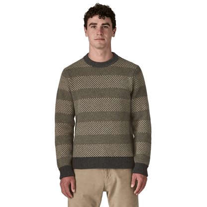 PATAGONIA 7990 RECYCLED WOOL-BLENDER SWEATER - FORGE GREY
Front view
