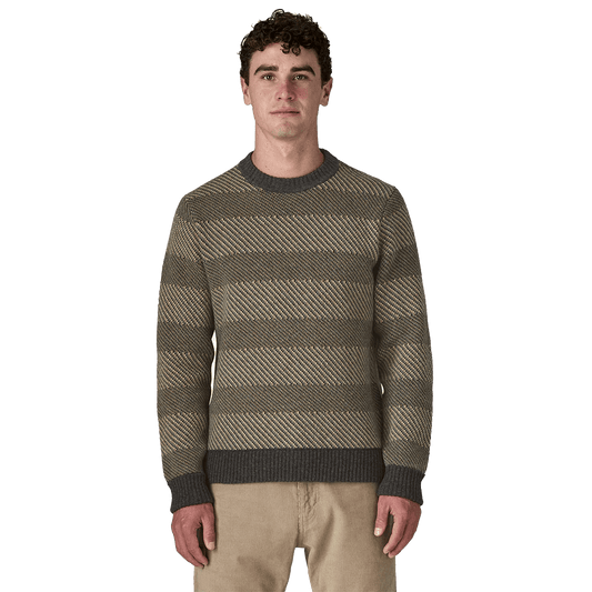 PATAGONIA 7990 RECYCLED WOOL-BLENDER SWEATER - FORGE GREY
Front view