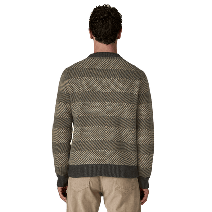 PATAGONIA 7990 RECYCLED WOOL-BLENDER SWEATER - FORGE GREY
Back View